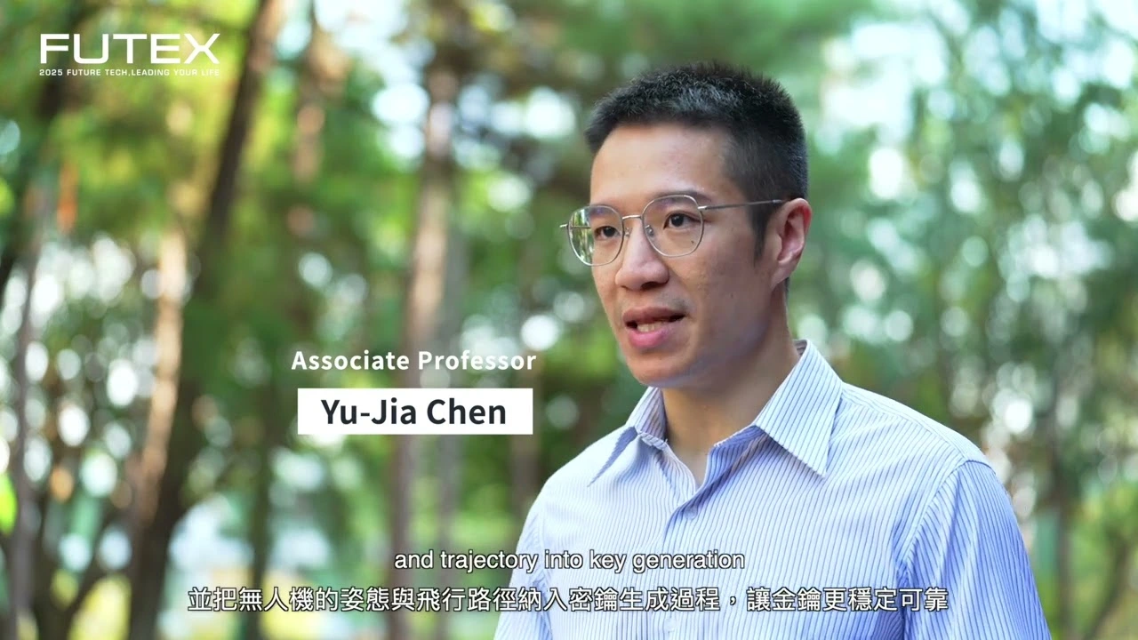2025亮點技術影片:SkyCrypt 應用於智慧無人機系統的姿態驅動無線物理層密鑰生成技術