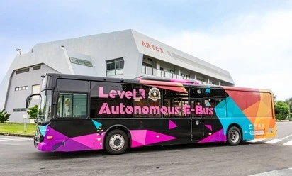 SAE Level3人機共駕智慧電動巴士